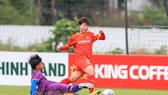 Tuyết Dung ghi bàn thắng cho đội tuyển nữ Việt Nam