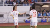 Huỳnh Như ghi 2 bàn và 1 đường kiến tạo thành bàn cho đồng đội trong trận tranh HCĐ với Myanmar