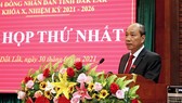 Ông Phạm Ngọc Nghị tái đắc cử chức Chủ tịch UBND tỉnh Đắk Lắk