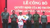 Công bố quyết định bổ nhiệm Trung tá Ksor H’Bơ Khắp làm Phó Giám đốc Công an tỉnh Gia Lai