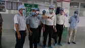 Thứ trưởng Nguyễn Trường Sơn kiểm tra tình hình thực hiện các quy định phòng, chống dịch Covid-19 tại một số doanh nghiệp trong các khu công nghiệp TP Đà Nẵng