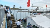 Ông Trần Phước Sơn, Phó Chủ tịch UBND TP Đà Nẵng đã trực tiếp kiểm tra thực tế tình hình bến thủy nội địa CT15 tại bán đảo Sơn Trà 