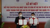 Hai bên tiến hành ký biên bản thỏa thuận