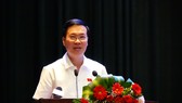 Thường trực Ban Bí thư Võ Văn Thưởng tại buổi tiếp xúc cử tri
