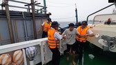 Một trong 2 ngư dân tàu cá QB-98215TS