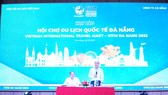 Quang cảnh buổi họp báo Hội chợ Du lịch quốc tế Đà Nẵng 2022