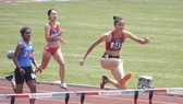 Quách Thị Lan (845) phá kỷ lục quốc gia ở vòng loại cự ly 400m rào nữ tại Asiad 2018. Ảnh: DŨNG PHƯƠNG