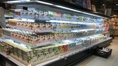 Nhiều loại sản phẩm của Vinamilk đang được bán trong các siêu thị lớn tại Trung Quốc 