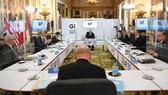 Ngoại trưởng các nước G7 tham dự Hội nghị trực tiếp đầu tiên sau 2 năm. Ảnh: PA