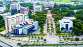 Một góc Công viên phần mềm Quang Trung