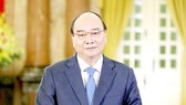 Chủ tịch nước Nguyễn Xuân Phúc phát biểu tại hội nghị. Ảnh: TTXVN