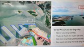 Sơ đồ cù lao Phú Lợi trên bản đồ và thực tế. Nguồn: Tổng Công ty Hàng hải Việt Nam