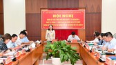 HĐND TPHCM đã thực hiện nhiều cuộc giám sát tại các địa phương về tình hình thực hiện chính quyền đô thị tại TPHCM. Trong ảnh: Chủ tịch HĐND TPHCM Nguyễn Thị Lệ phát biểu trong buổi giám sát tại quận 8. Ảnh: VIỆT DŨNG