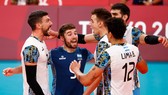 Argentina đoạt tấm HCĐ môn bóng chuyền nam Olympic Tokyo 2020. Ảnh: REUTERS