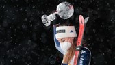 Sofia Goggia đã giành được Quả cầu pha lê trượt tuyết đổ đèo mùa giải trước. Ảnh: GETTY IMAGES