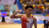 Đặng Ngọc Xuân Thiện gây bất ngờ với tấm HCV nội dung ngựa vòng. Ảnh: VIỆT LONG