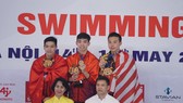 Nguyễn Huy Hoàng đóng góp 5 tấm HCV cho đội tuyển bơi Việt Nam tại SEA Games 31. Ảnh: ĐĂNG NGUYỄN