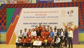 Đội tuyển aerobic Việt Nam có một kỳ đại hội thành công với 3 HCV và 2 HCB. Ảnh: NGUYỄN ANH
