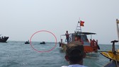 Lên phương án trục vớt tàu cá bị chìm trên vùng biển tỉnh Quảng Nam