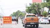 Điểm kiểm soát y tế phòng chống dịch Covid-19 tỉnh Quảng NAm thiết lập tại DT607 giáp với TP Đà Nẵng