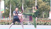 Hàng trăm chiến sĩ công an thi tài võ thuật, điều lệnh khu vực miền Trung