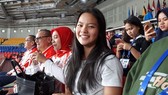 Windy Cantika Aisyah đã trở thành VĐV Đông Nam Á đầu tiên đoạt huy chương tại Olympic Tokyo 2020. Ảnh: BOLA