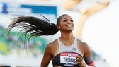 Gabby Thomas - cựu sinh viên trường đại học Harvard đoạt huy chương đồng Olympic Tokyo 2020. Ảnh: GETTY IMAGES