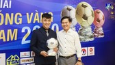 Hồ Văn Ý đoạt danh hiệu Quả bóng Bạc Fusal Việt Nam năm 2020. Ảnh: ANH TRẦN