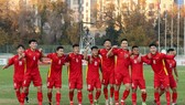 Phần lớn đội hình U23 Việt Nam chuẩn bị cho SEA Games 31 từng dự vòng loại châu Á 2022. ẢNH: NHẬT ĐOÀN