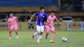 Đoàn Văn Hậu thi đấu trong đội hình xuất phát ở trận gặp Sài Gòn FC. ẢNH: MINH HOÀNG