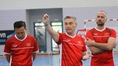 HLV Miguel Rodrigo có hơn 2 năm làm việc ở Việt Nam. ẢNH: DŨNG PHƯƠNG
