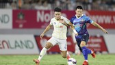 Hà Nội FC tái đấu với T.Bình Định ở trận cầu đinh vòng 15 V-League 2022. ẢNH: DŨNG PHƯƠNG