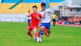 Thừa Thiên - Huế và Vĩnh Phúc chia điểm ở trận ra quân môn bóng đá nam Đại hội Thể thao toàn quốc 2022. ẢNH: KIM PHỤNG