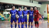 Niềm vui chiến thắng của Thái Sơn Nam. ẢNH: ANH TRẦN
