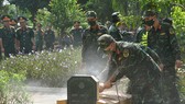 Bộ Quốc phòng Việt Nam - Campuchia phối hợp cất bốc 49 hài cốt liệt sĩ 