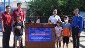 Khánh thành sân chơi thiếu nhi cho trẻ em xã Qui Đức, huyện Bình Chánh