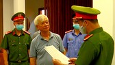 Ông Nguyễn Chiến Thắng, Cựu Chủ tịch UBND tỉnh Khánh Hòa lúc bị bắt. Ảnh: QUỲNH ANH
