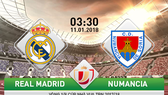 Real Madrid - Numancia 2-2 (chung cuộc 5-2): Real dễ dàng tiến vào Tứ kết