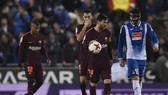 Espanyol - Barcelona 1-0: Messi, Suarez tịt ngòi, Barca bất ngờ thất thủ