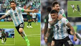 Bảng D, Nigeria - Argentina 1-2: Messi đã thông nòng, Rojo kịp cứu nguy phút 86