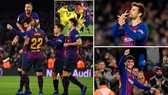 Barcelona - Villarreal 2-0: Pique, Alena lập công, Barca tạm đòi lại ngôi đầu