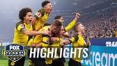 Schalke 04 - Borussia Dortmund 1-2: Delaney, Sancho ghi bàn, HLV Lucien Favre vững ngôi đầu