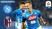 Napoli - Bologna 3-2: Milik, Mertens giành 3 điểm cho HLV Carlo Ancelotti