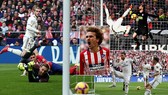 Atletico Madrid - Real Madrid 1-3: Casemiro, Ramos, Bale soán ngôi Atletico