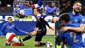 Pháp - Iceland 4-0: Umtiti, Giroud, Mbappe, Griezmann tỏa sáng, HLV Deschamps thắng tưng bừng