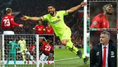 Man United - Barcelona 0-1: Messi chuyền, Suarez đánh đầu, Luke Shaw phản lưới nhà
