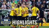 Monchengladbach - Dortmund 0-2: Sancho, Reus ghi bàn, thây trò HLV Lucien Favre về Nhì
