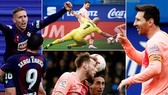 Eibar - Barcelona 2-2: Marc Cucurella mở tỷ số, siêu sao Lionel Messi lập cú đúp trong 1 phút