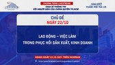 Livestream “Dân hỏi - Thành phố trả lời” chủ đề “Lao động - việc làm trong phục hồi sản xuất, kinh doanh”