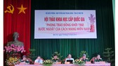 Hội thảo khoa học cấp quốc gia “Phong trào Đồng khởi 1960 - Bước ngoặt của cách mạng miền Nam”. Ảnh: HÀM LUÔNG